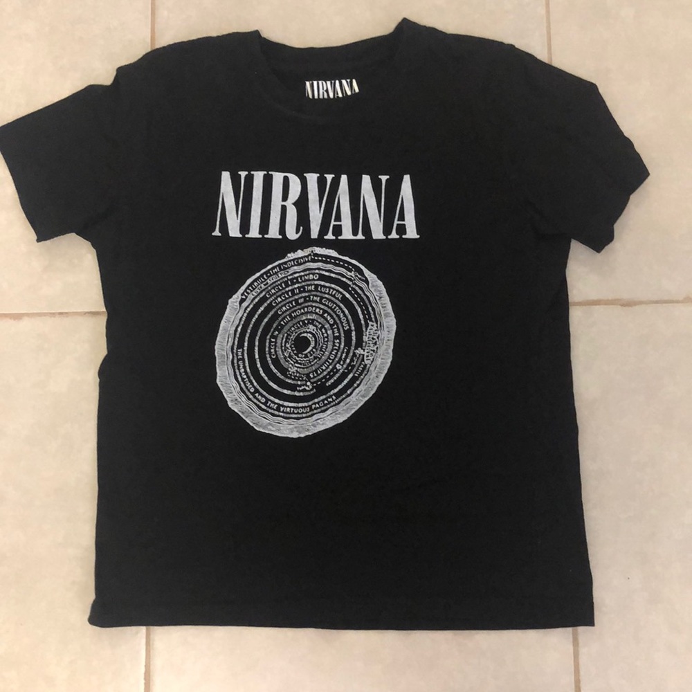 Nirvana black shirt